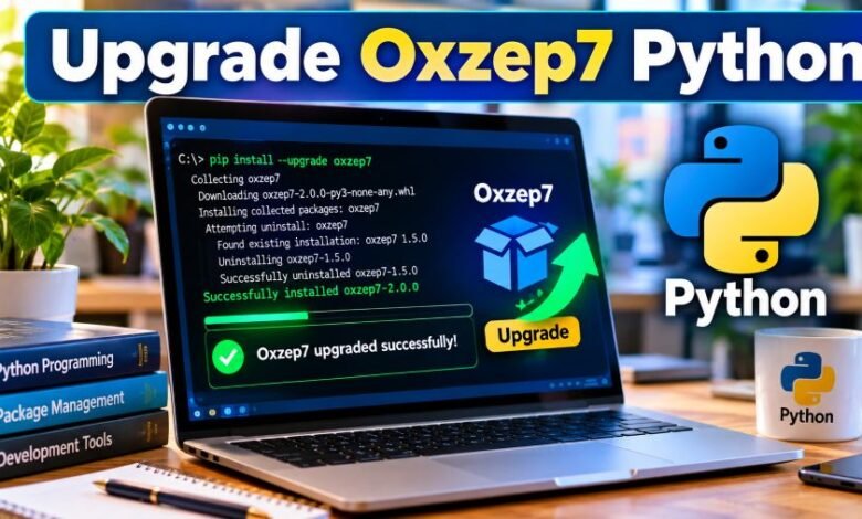 Upgrade Oxzep7 Python