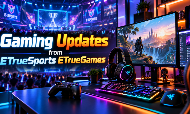 Gaming Updates from EtrueSports EtrueGames
